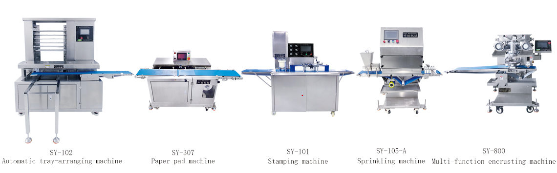 SY-800 Automatic meat pie making machine production line