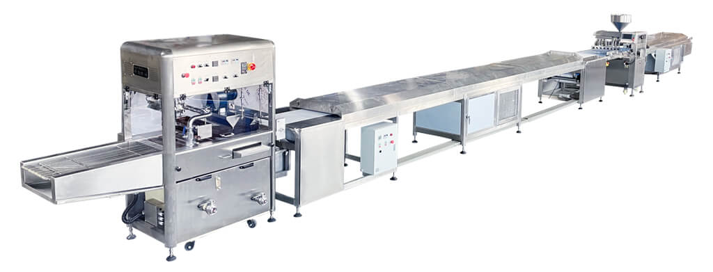 SY-200 Automatic Chocolate Encrobing Line